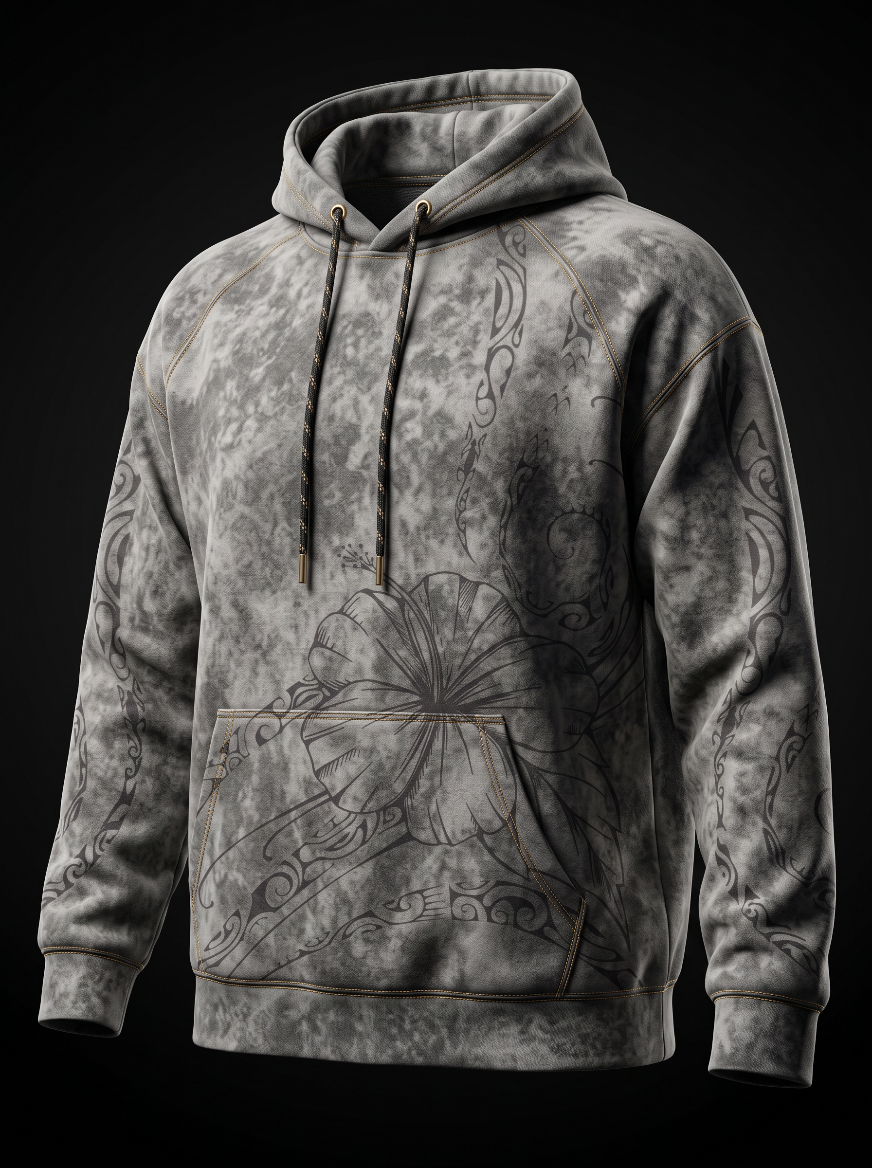 The Ash Wash Hoodie — front view