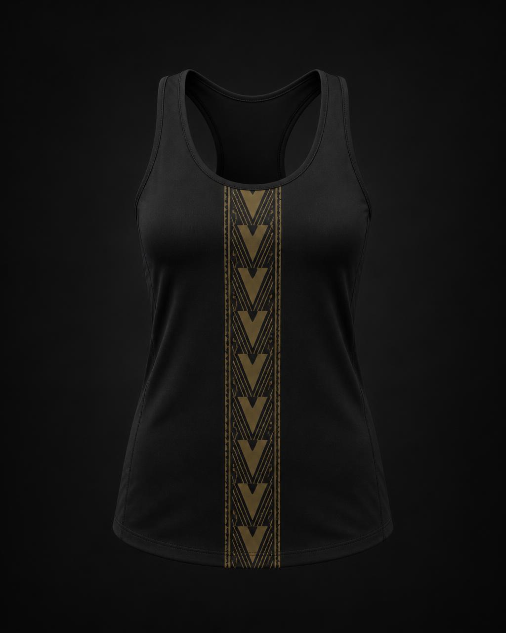 The Niho Mano Yoke Wahine Tank — front view