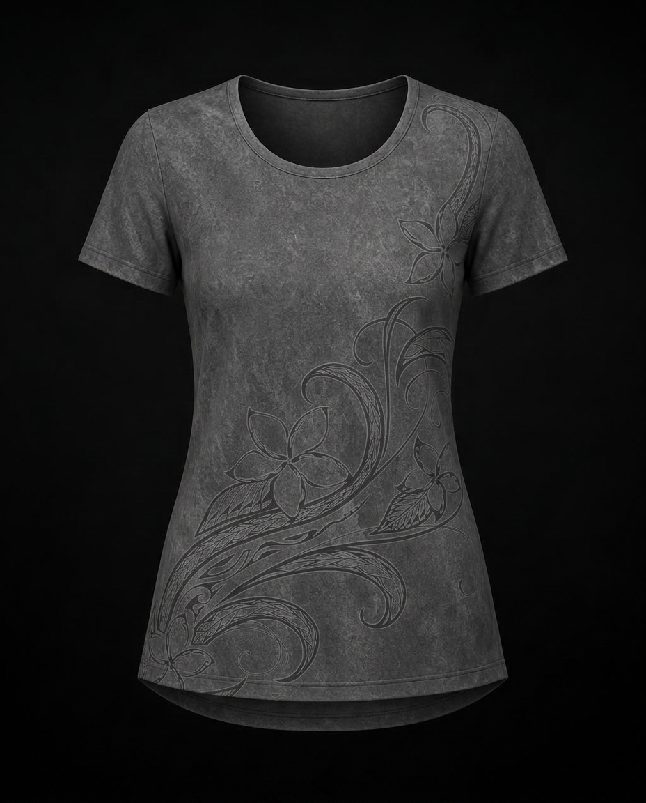 The Tiare Stone Wash Jersey — front view