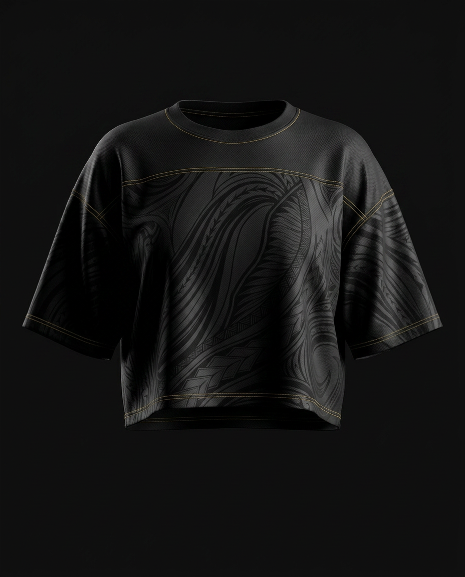 The Wahine Onyx Jersey — front view