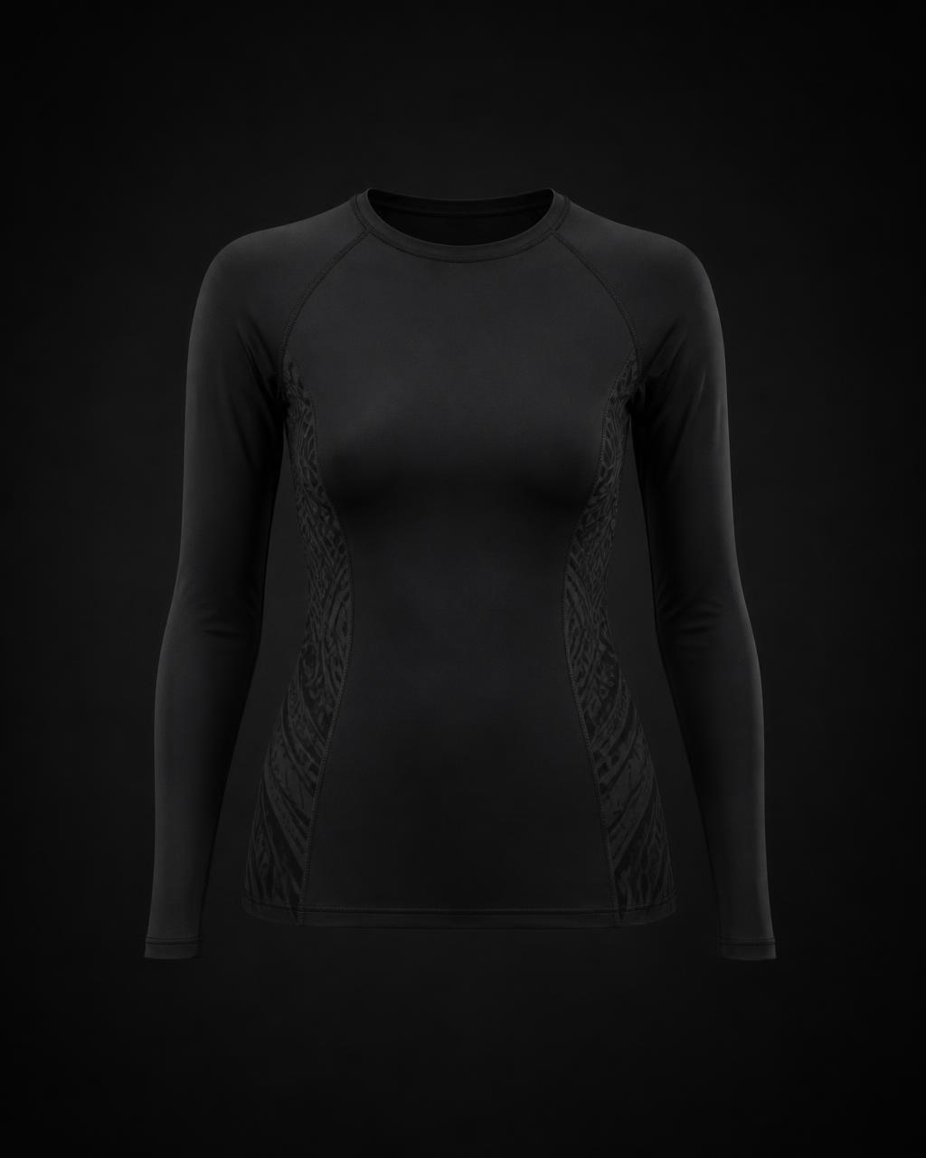 The Side Panel Wahine Compression Long Sleeve — front view