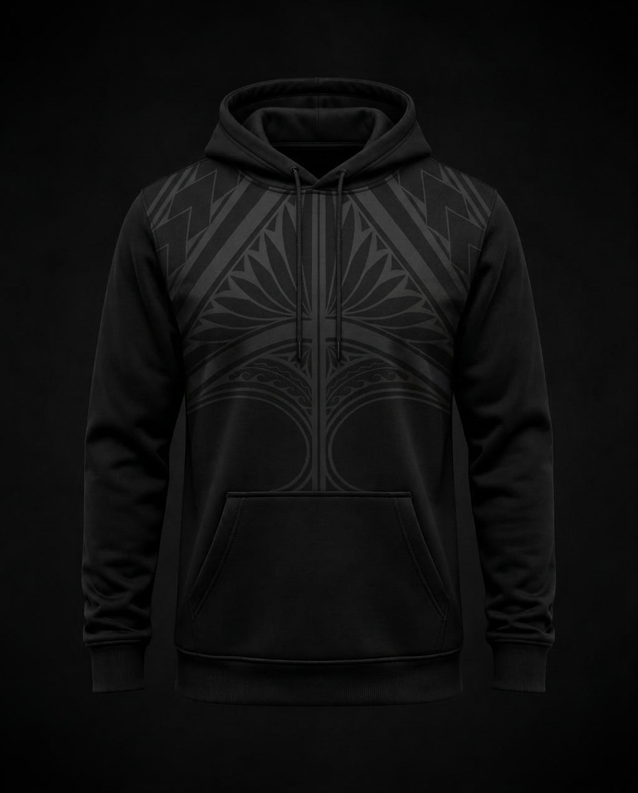 The Onyx Legacy Hoodie — front view