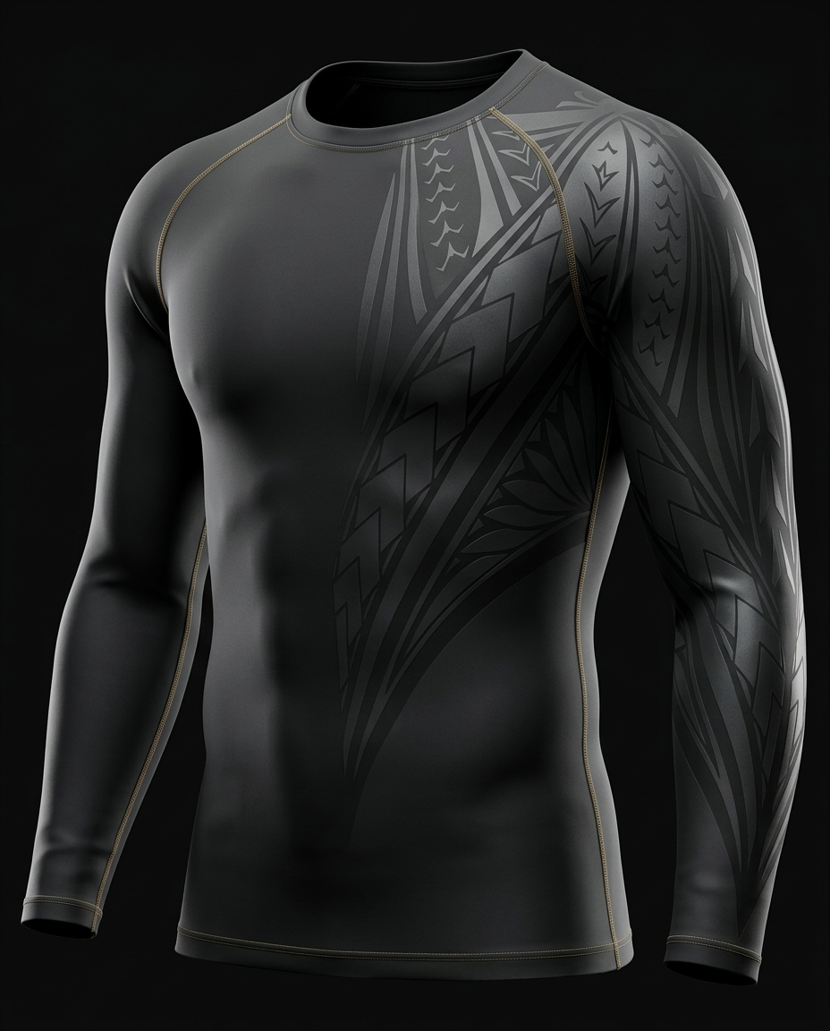 The Niho Mano Compression Top — front view
