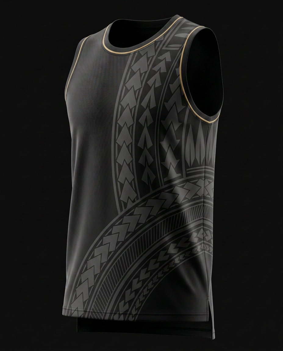 The Mana Basketball Jersey — front view